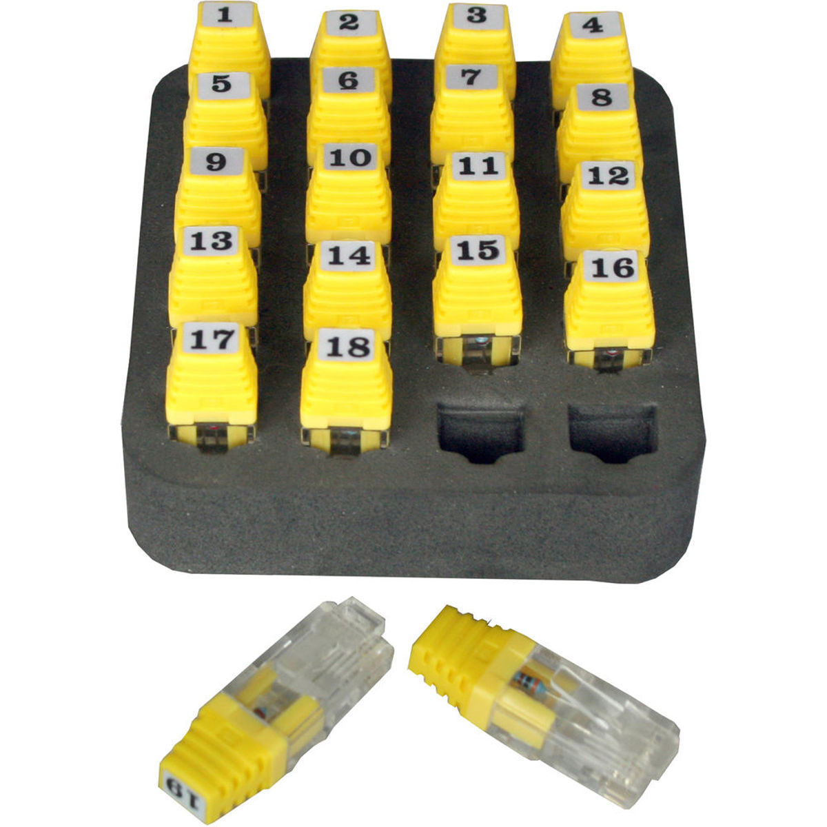 

Platinum Tools No. #1-20 ID Only Network Remote Sets with Foam Holder