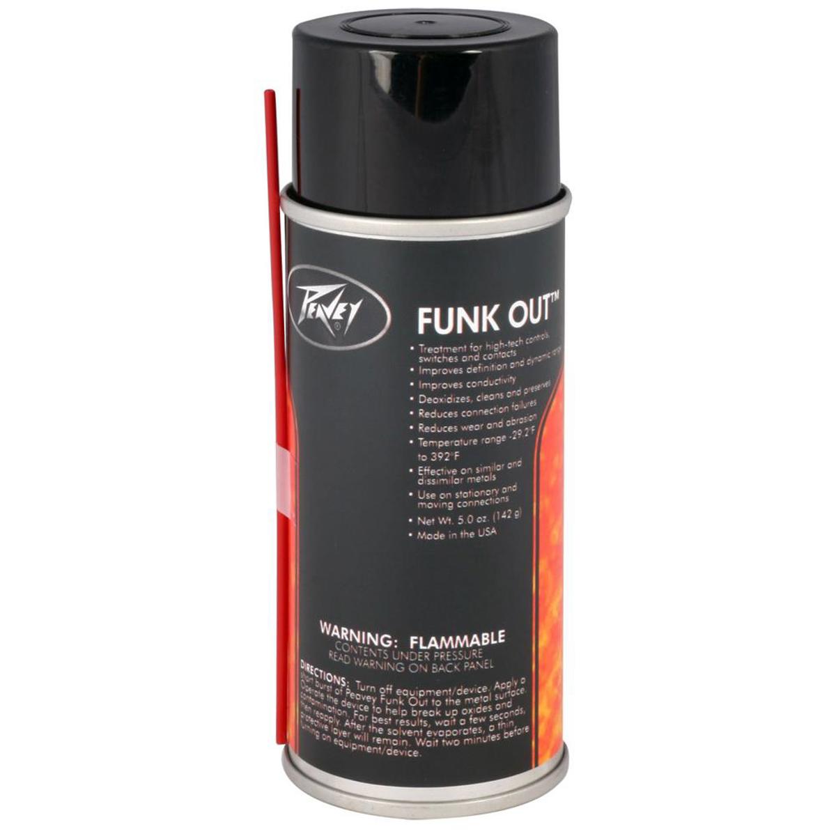 

Peavey 5oz Funk Out Aerosol Spray Can