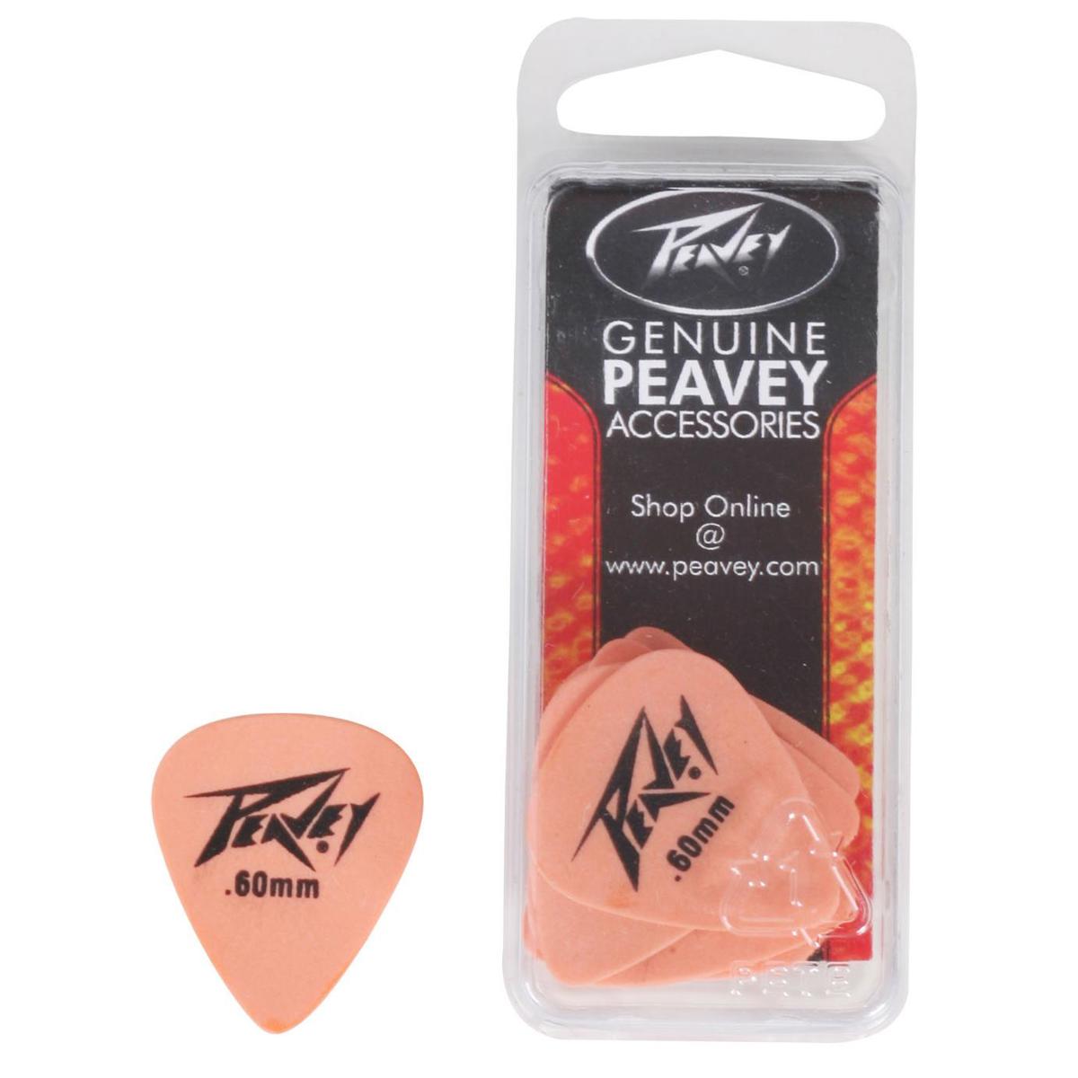 

Peavey Dreamers 351 Thin to Medium 12 Picks Pack, Orange