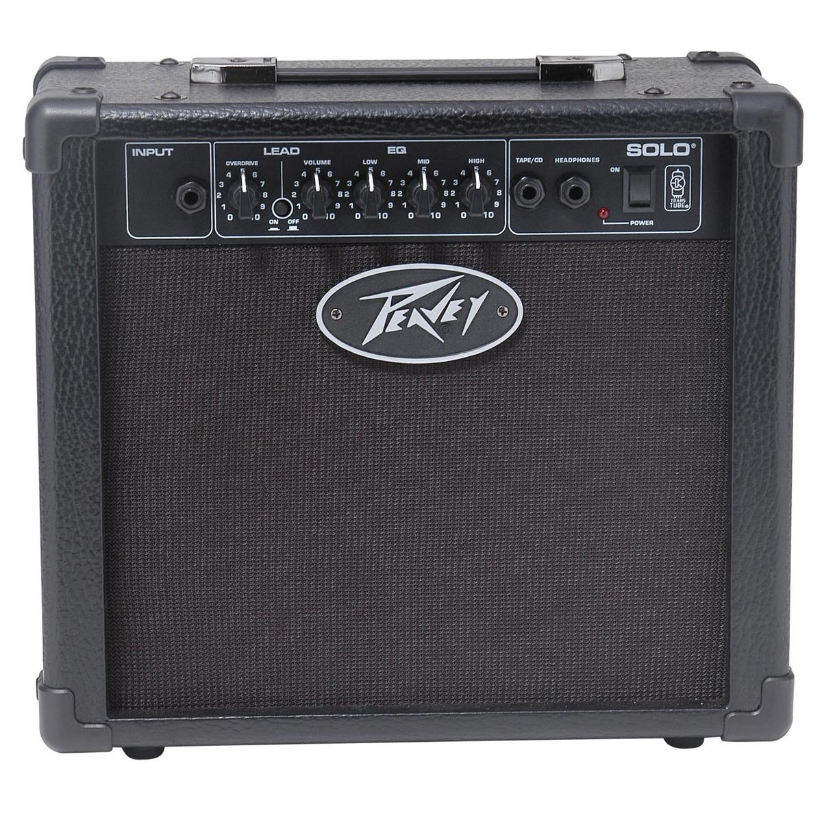 Image of Peavey Solo 12W RMS TransTube Practice Beginner Guitar Amplifier