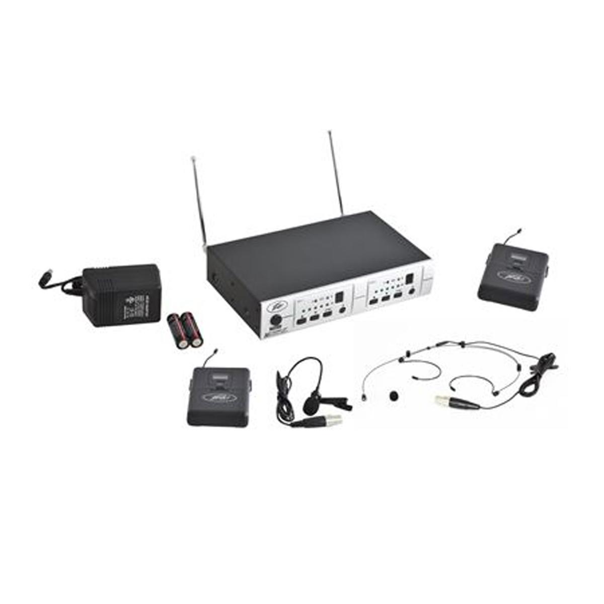 

Peavey PV 16DR Ch UHF Rec System - Wireless BL/BHS Mic