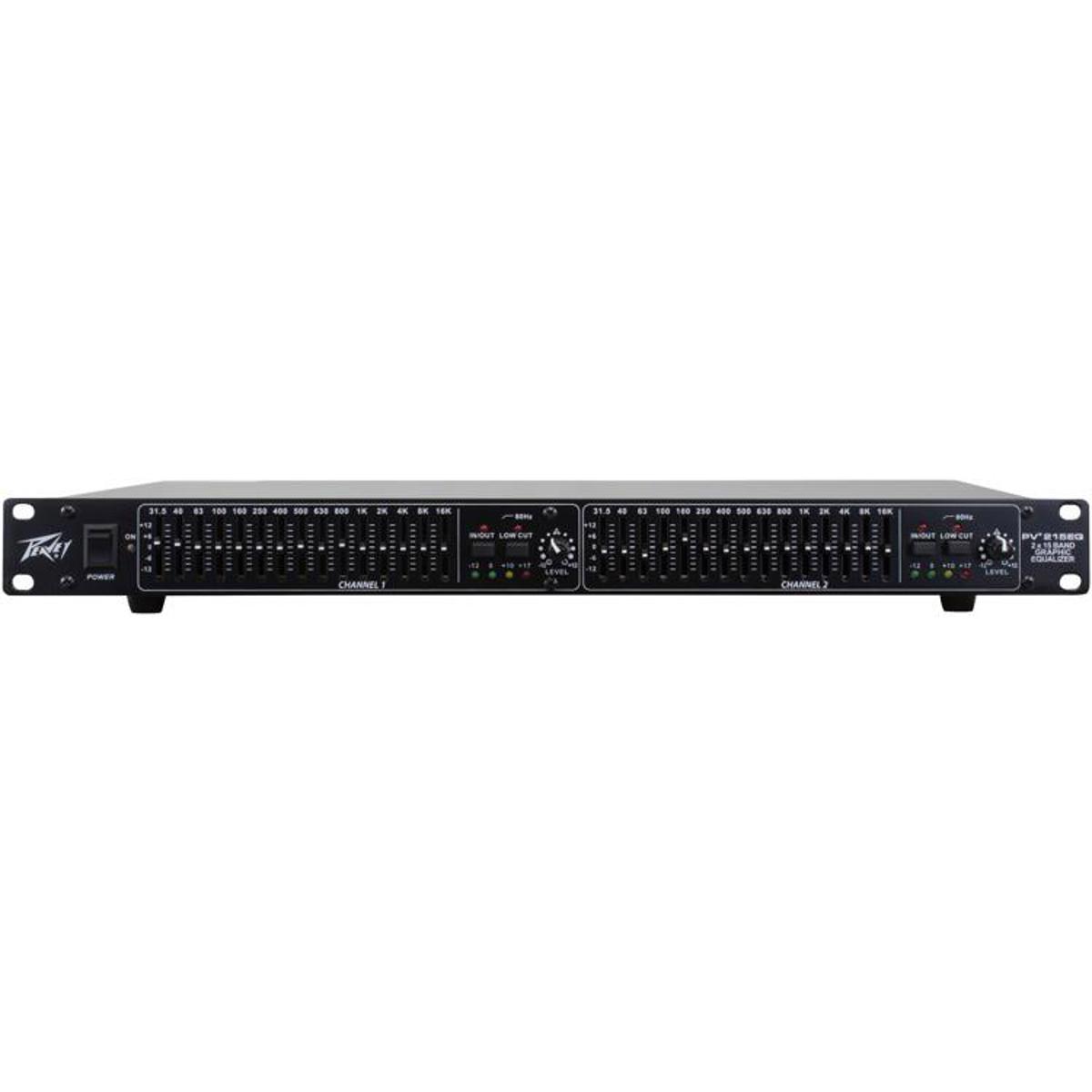 

Peavey PV 215EQ High-Performance Graphic Equalizer, Black