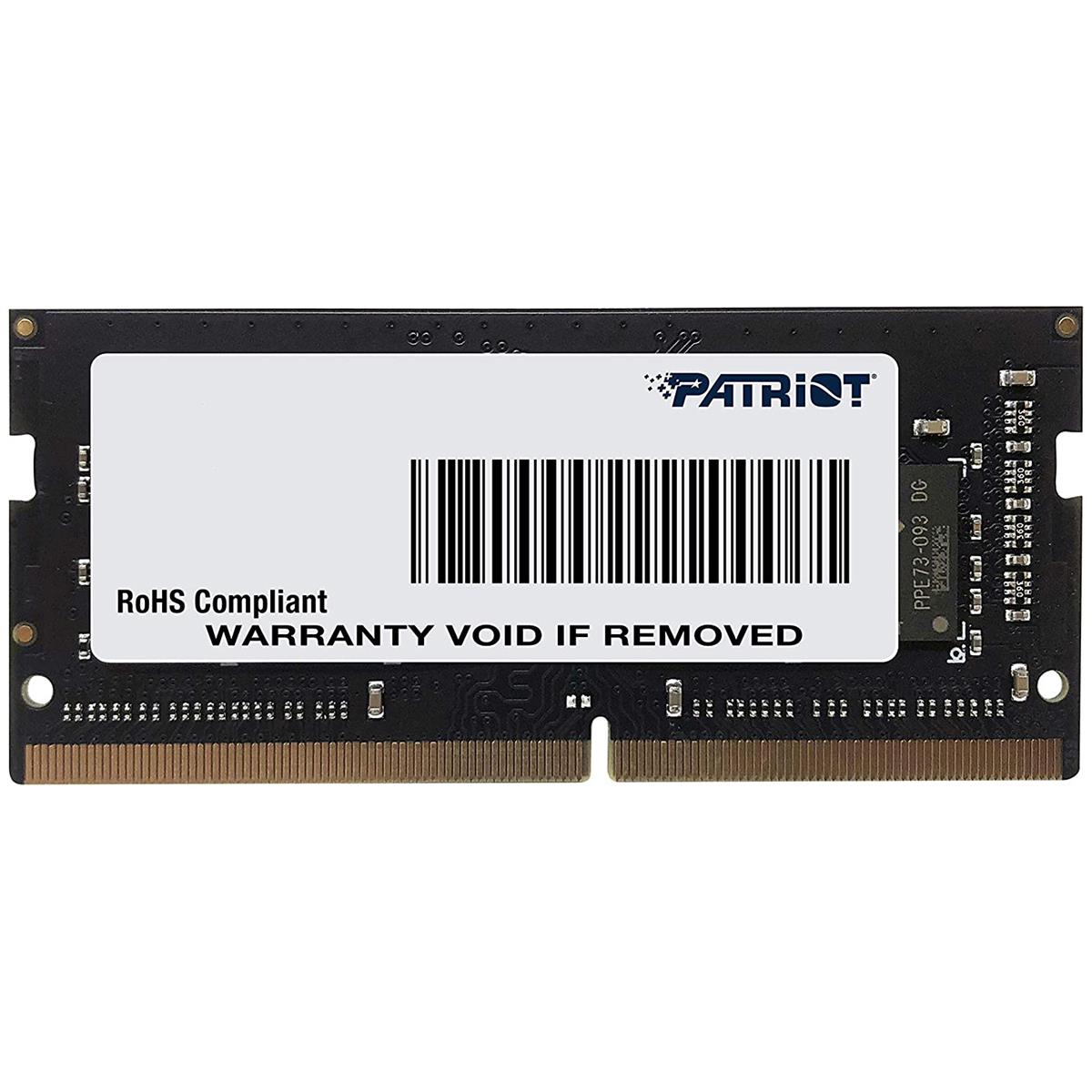 Image of Patriot Memory Signature Line DDR4 8GB 3200MHz CL22 SODIMM Notebook Memory
