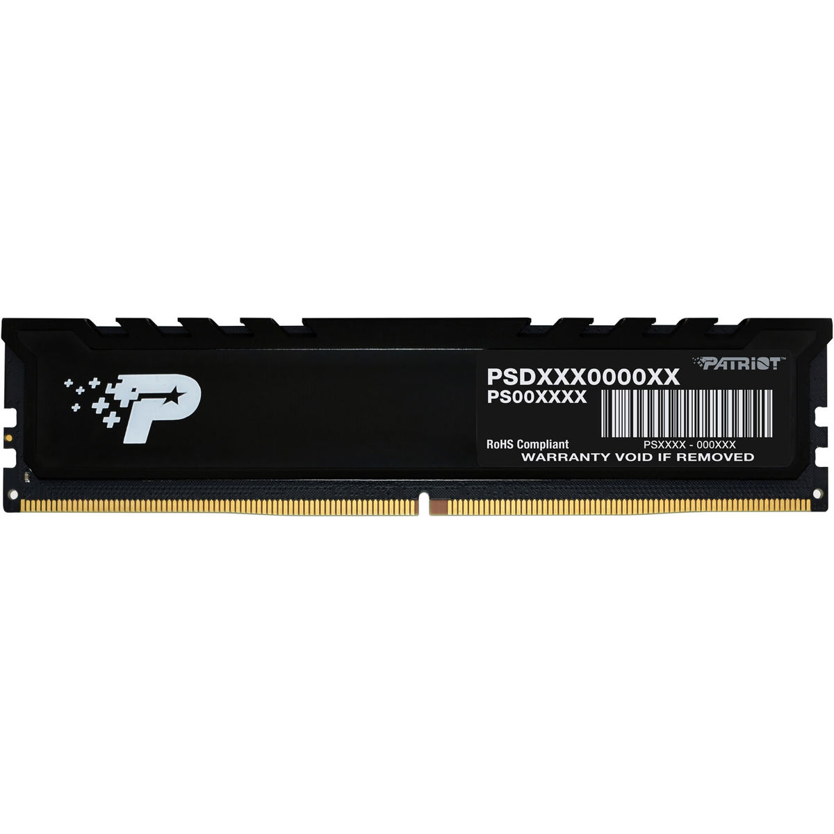 

Patriot Memory Signature Line DDR5 16GB 4800MHz CL40 UDIMM Desktop Memory Module