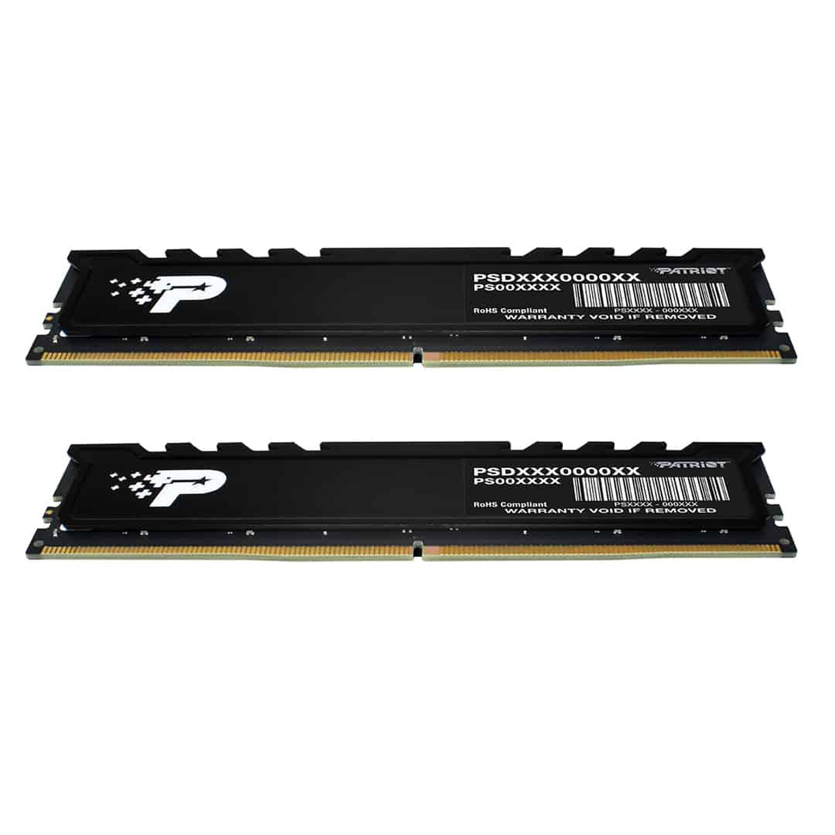 

Patriot Memory Signature Premium DDR5 16GB 4800MHz CL40 UDIMM Desktop Memory Kit