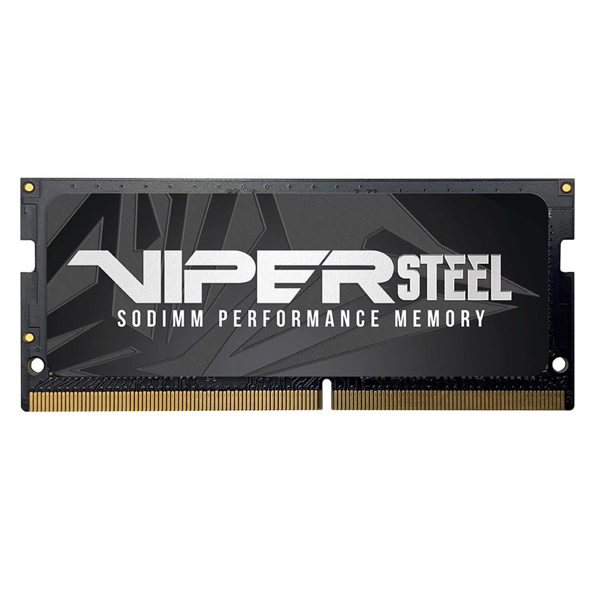 

Patriot Memory Viper Steel 8GB 2666MHz CL18 SODIMM Laptop/Notebook Memory Module