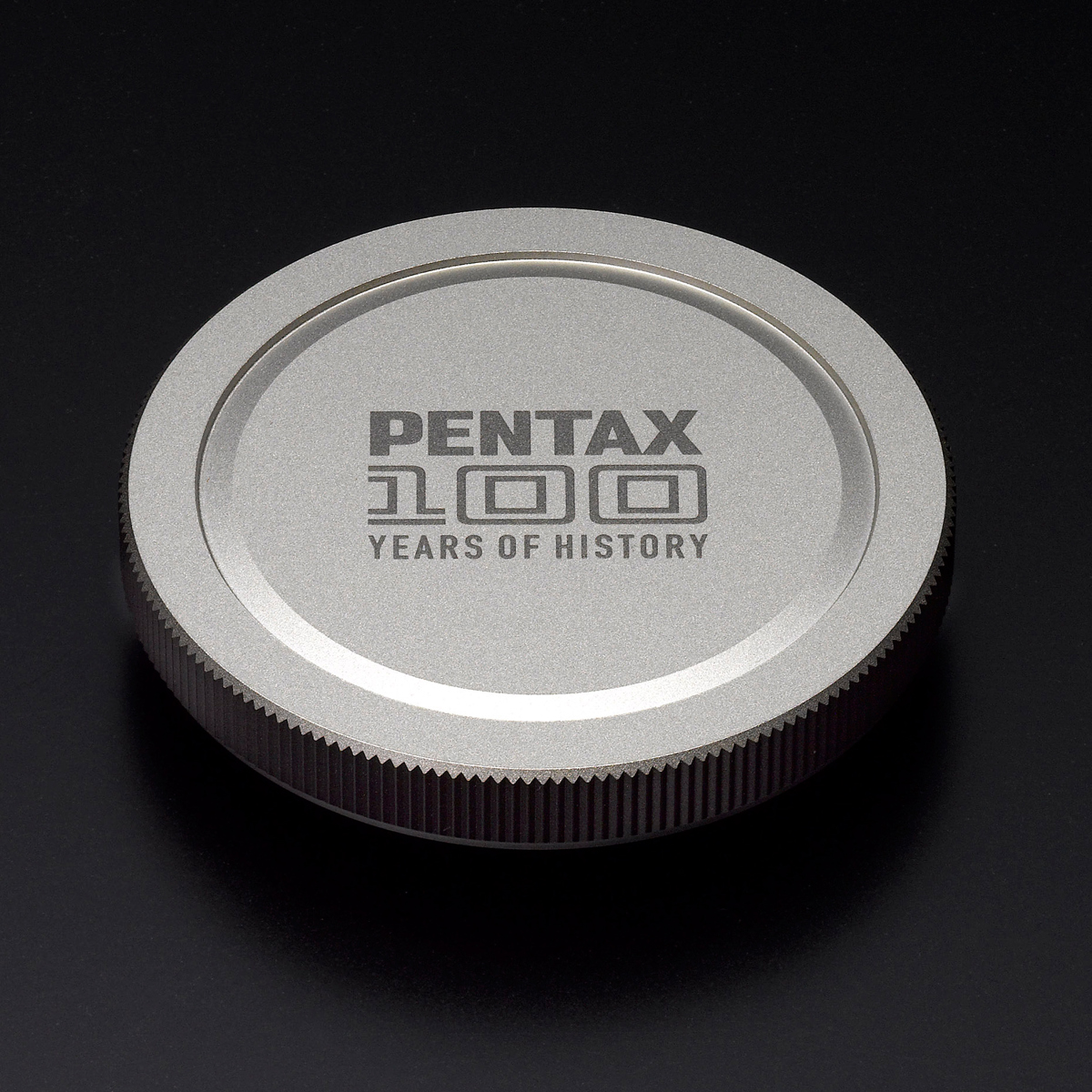 

Pentax 100th Anniversary Body Cap for K-Mount Pentax SLR Camera Bodies, Silver
