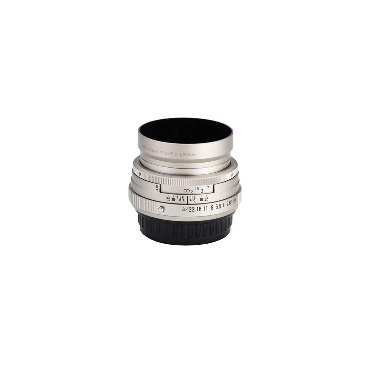 

Pentax SMCP-FA 43mm f/1.9 Standard Auto Focus Limited Edition Lens with Case & Hood - Silver
