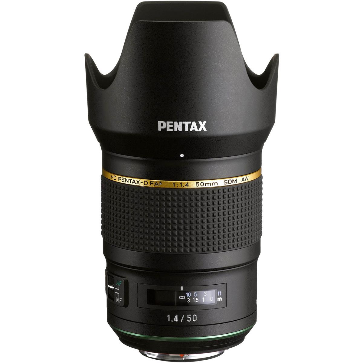 Image of Pentax HD Pentax-D FA 50mm f/1.4 SDM AW Lens