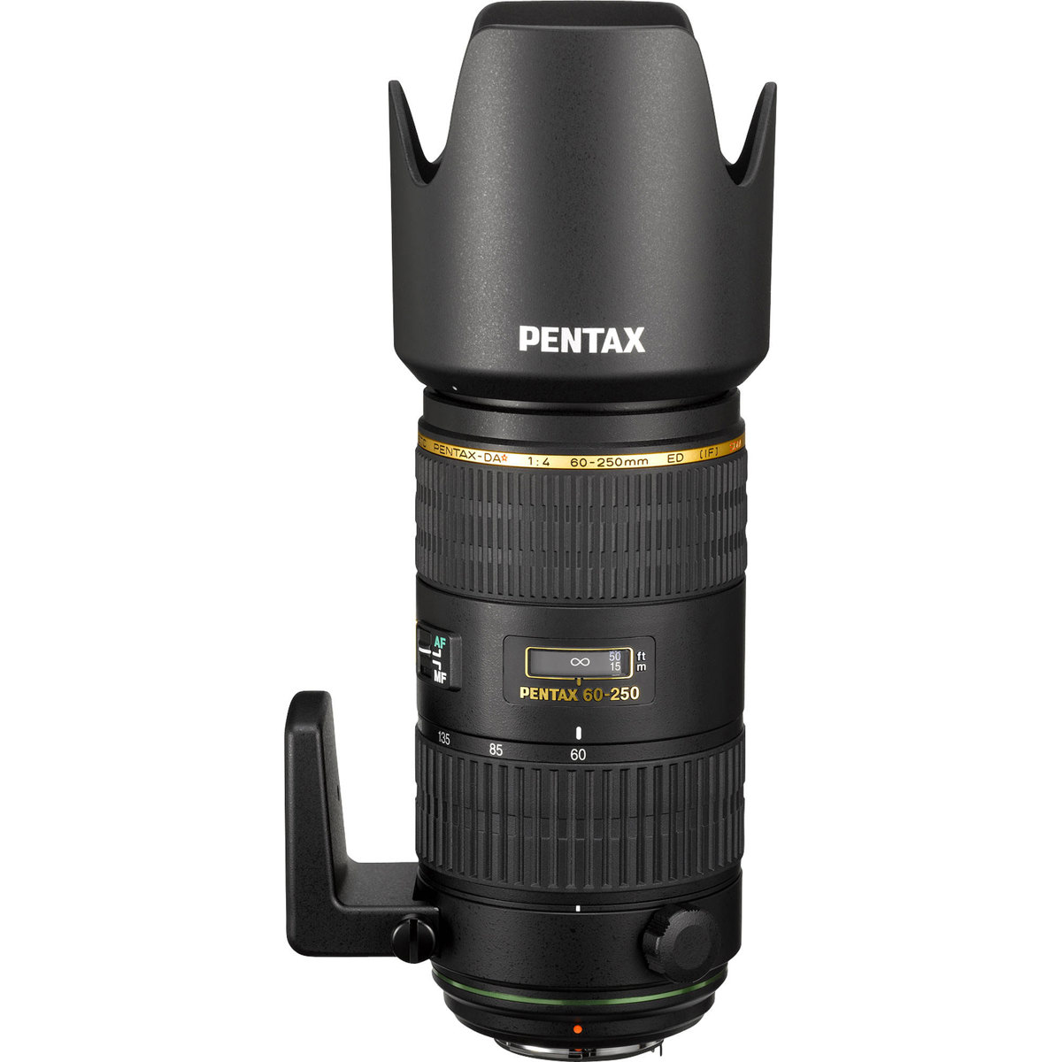 

Pentax SMCP-DA 60-250mm f/4 ED IF SDM Lens