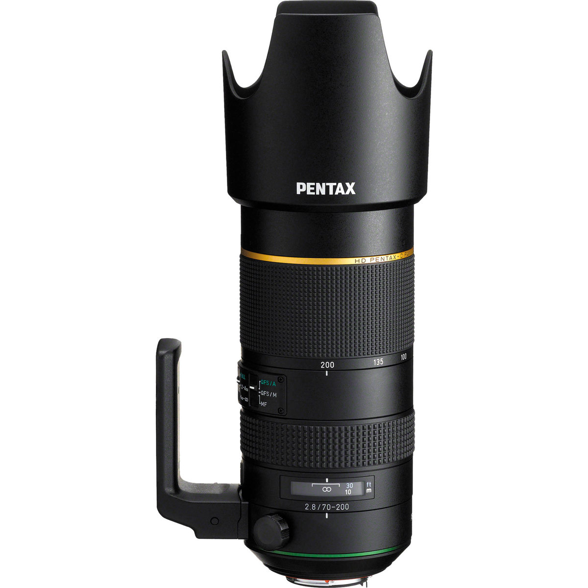 

Pentax HD Pentax-D FA 70-200mm f/2.8 ED DC AW Lens, Black