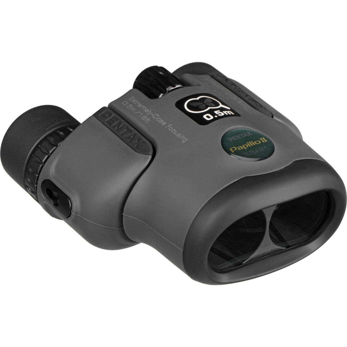 

Pentax 8.5x21 Papilio II Porro Prism Binocular, 6.0 Degree Angle of View, Gray