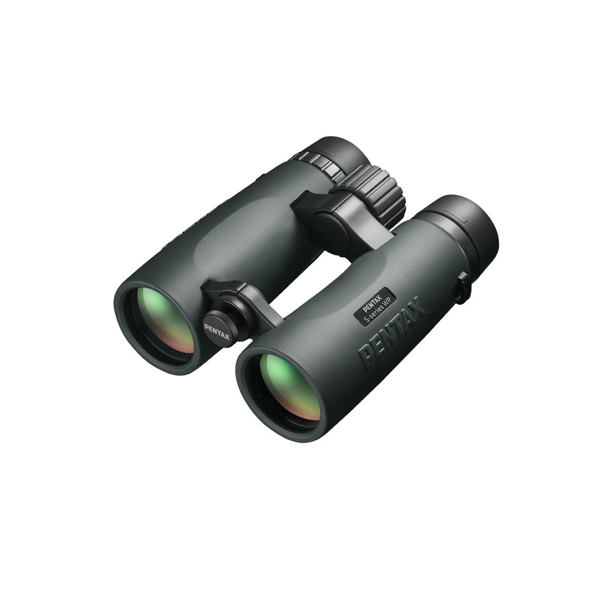 Pentax 9x42 SD Series WP Roof Prism Binocular, 6.1 Degree Angle of View, Green -  62751