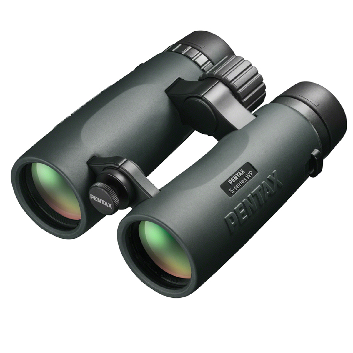 Pentax 9x42 SD Series WP Roof Prism Binocular, 6.1 Degree Angle of View, Green -  62751