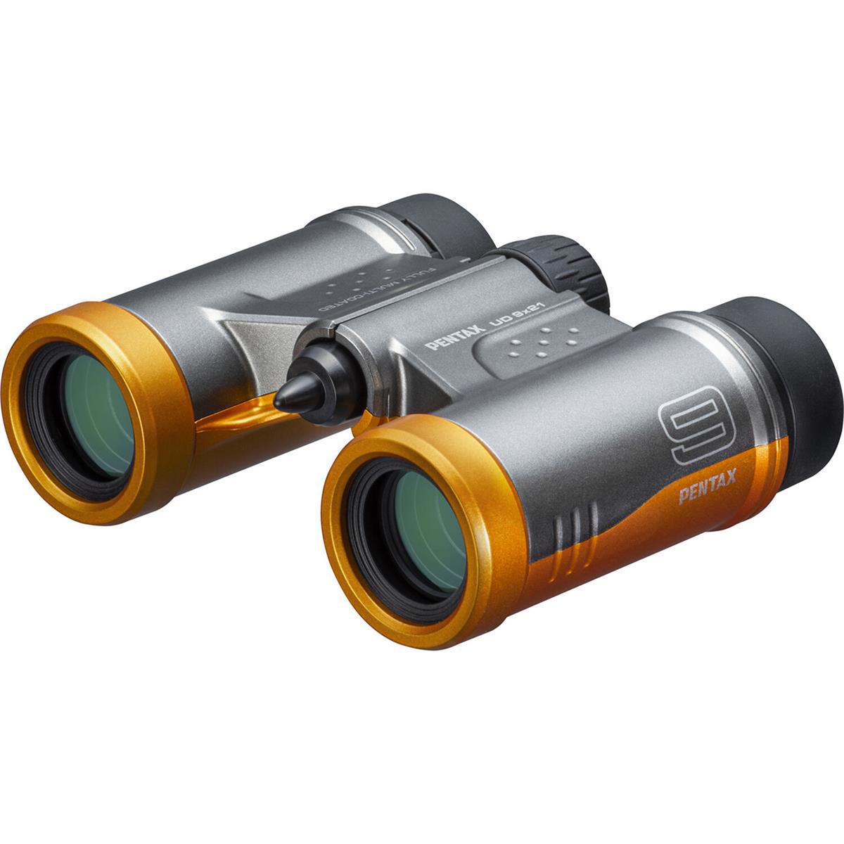 

Pentax 9x21 UD Weather Resistant Roof Prism Binocular, Orange