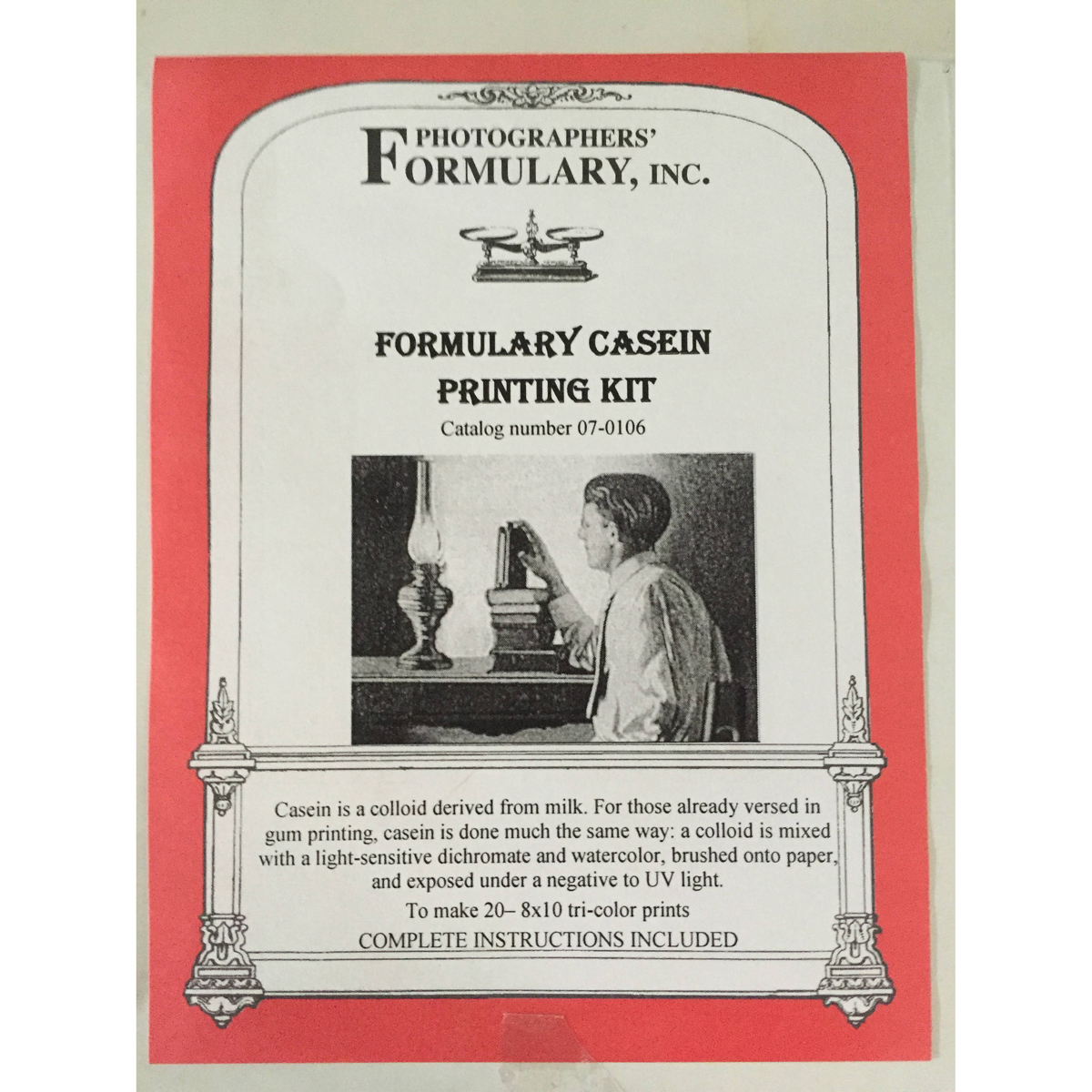 

Photographers' Formulary Casein Printing Kit