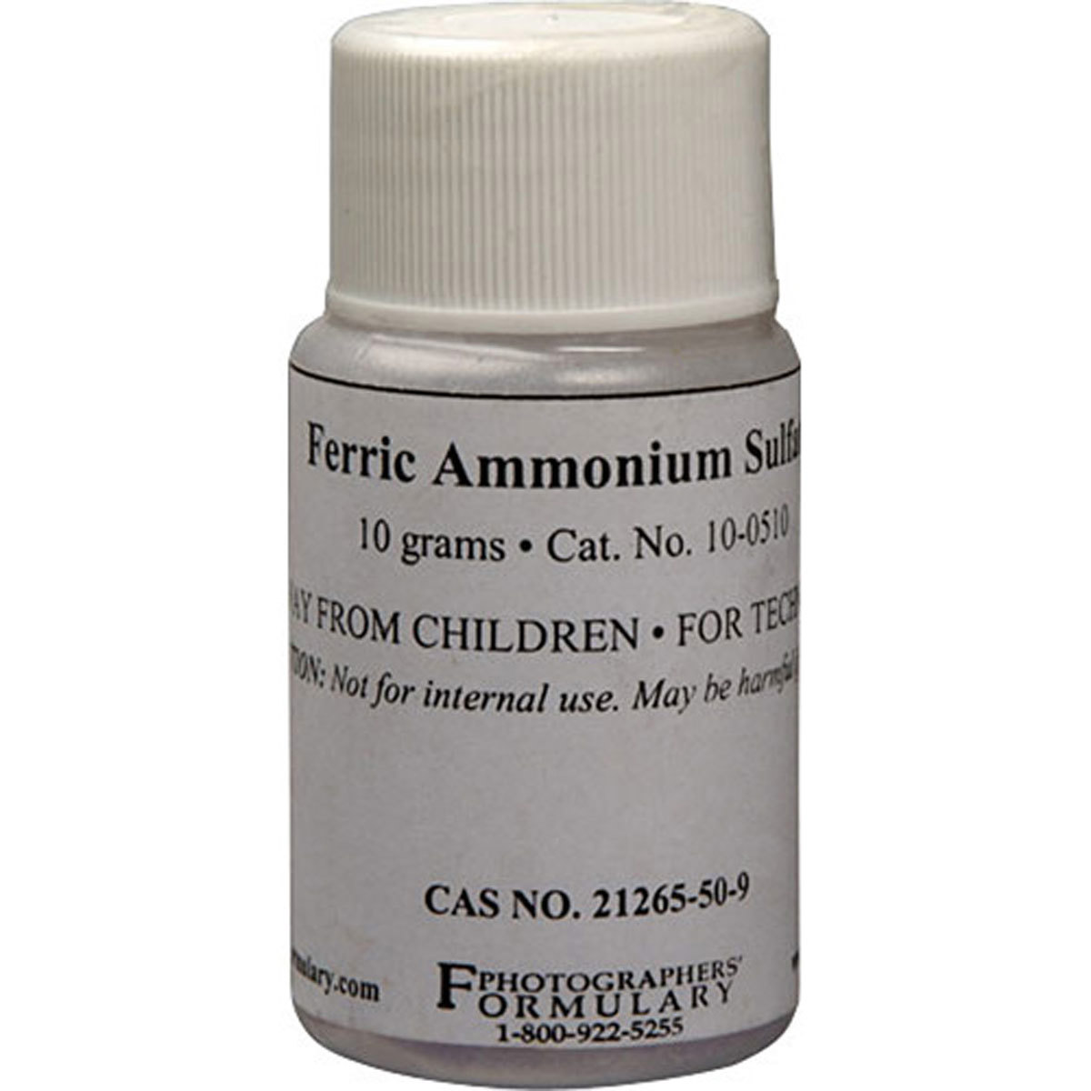 

Photographers' Formulary 10g Ferric Ammonium Sulfate