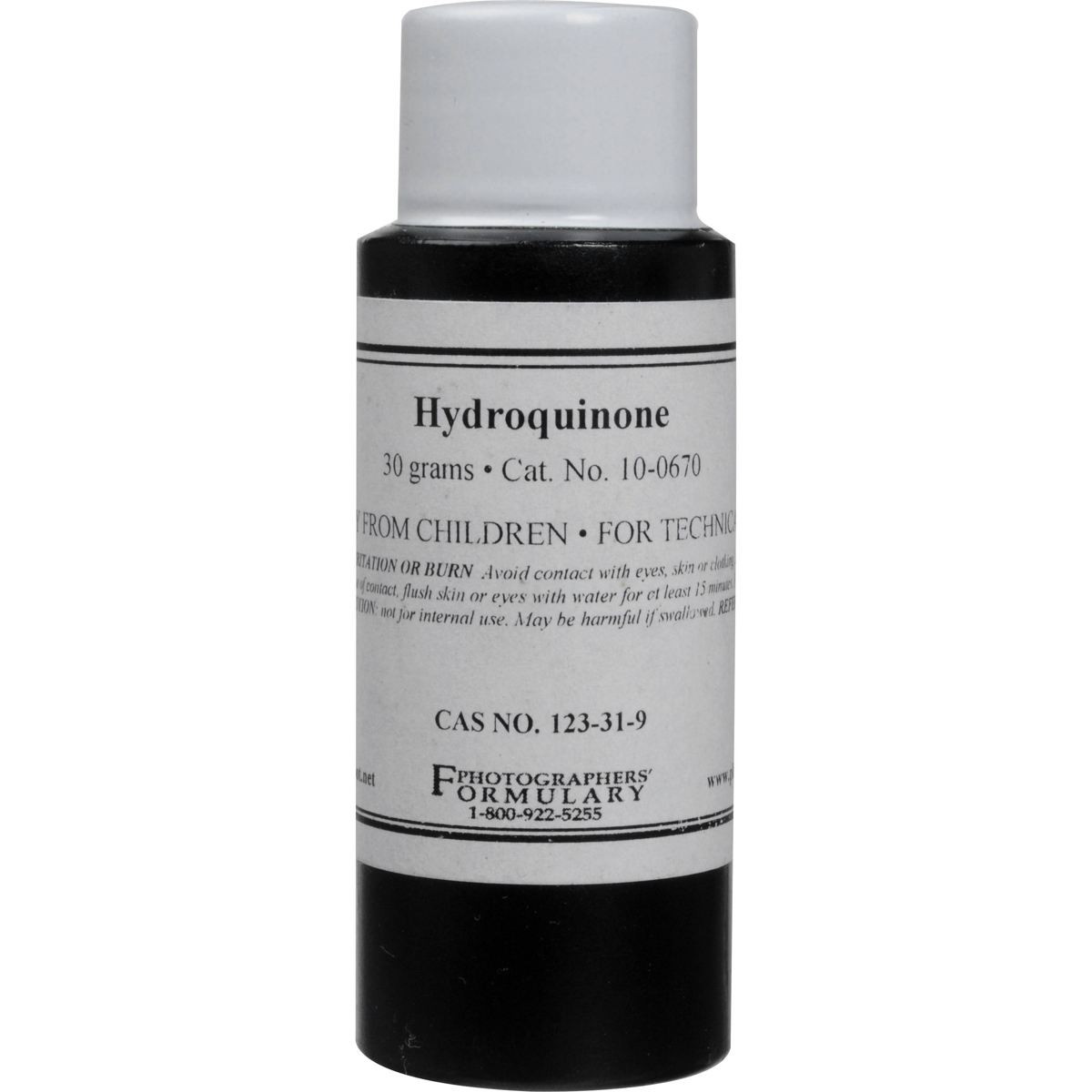 

Photographers' Formulary 30g Hydroquinone, Hazmat