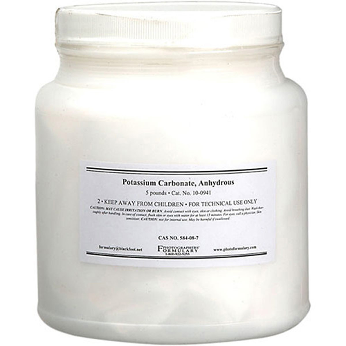 

Photographers' Formulary 5lbs Potassium Carbonate, Anhydrous