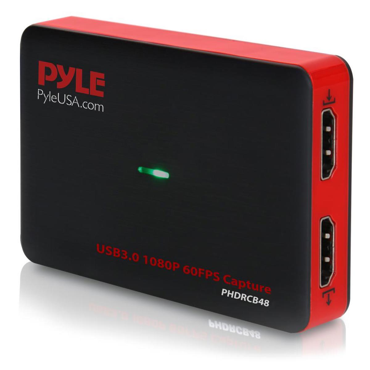 

Pyle PHDRCB48.5 Live Streaming USB3.0 HDMI Video Recorder with HDMI Pass through