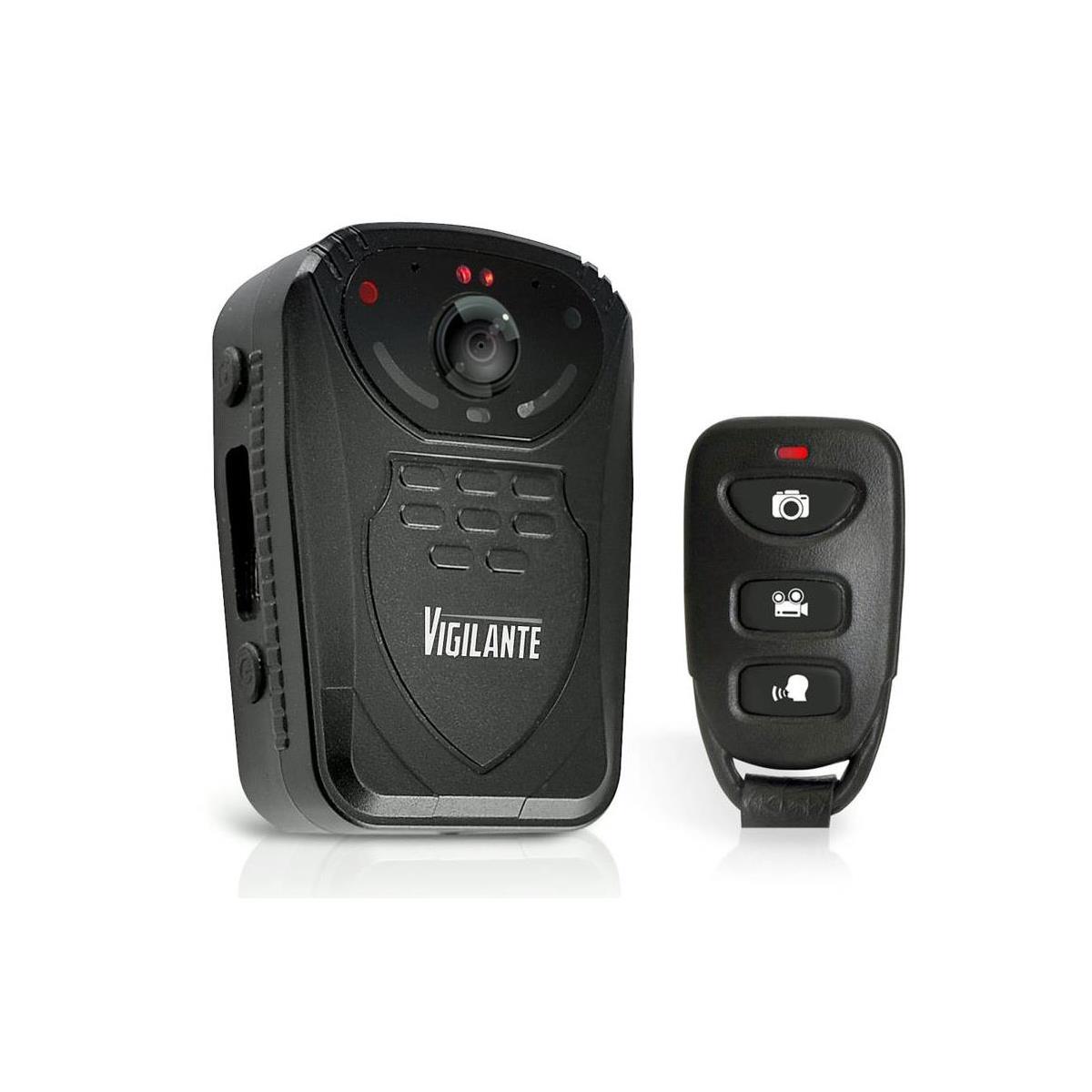 Image of Pyle PPBCM10 Vigilante Full HD Body Camera with Built-In 16GB Memory