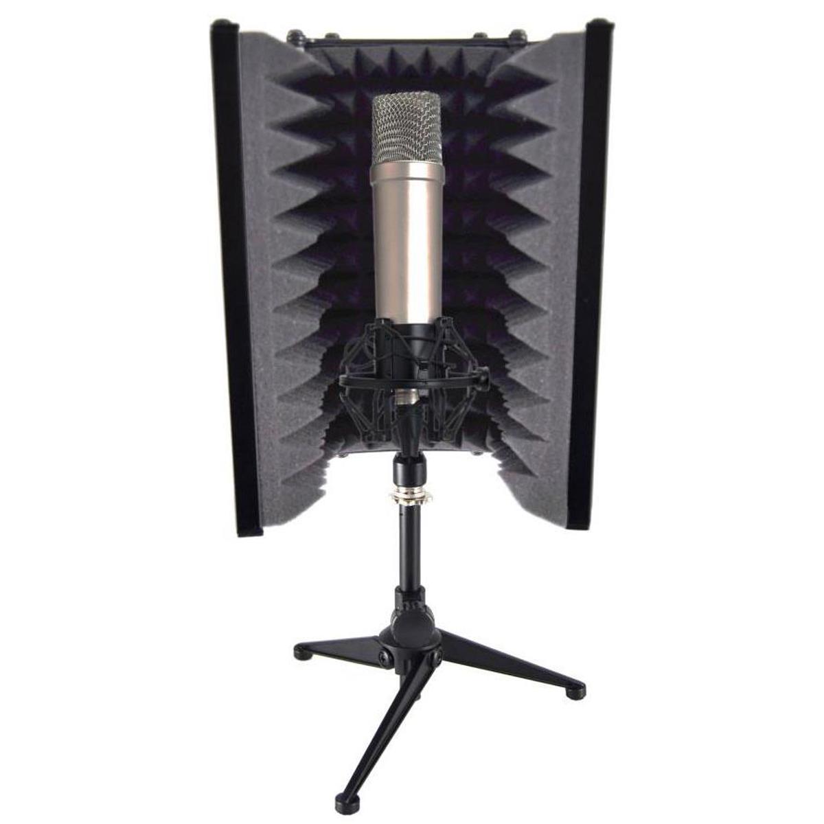 

Pyle PSMRS08 Studio Mic Sound Dampening Foam Reflector Isolation Shield