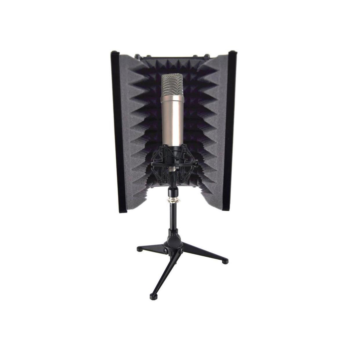 Image of Photographers' Formulary Pyle PSMRS08 Studio Mic Sound Dampening Foam Reflector Isolation Shield