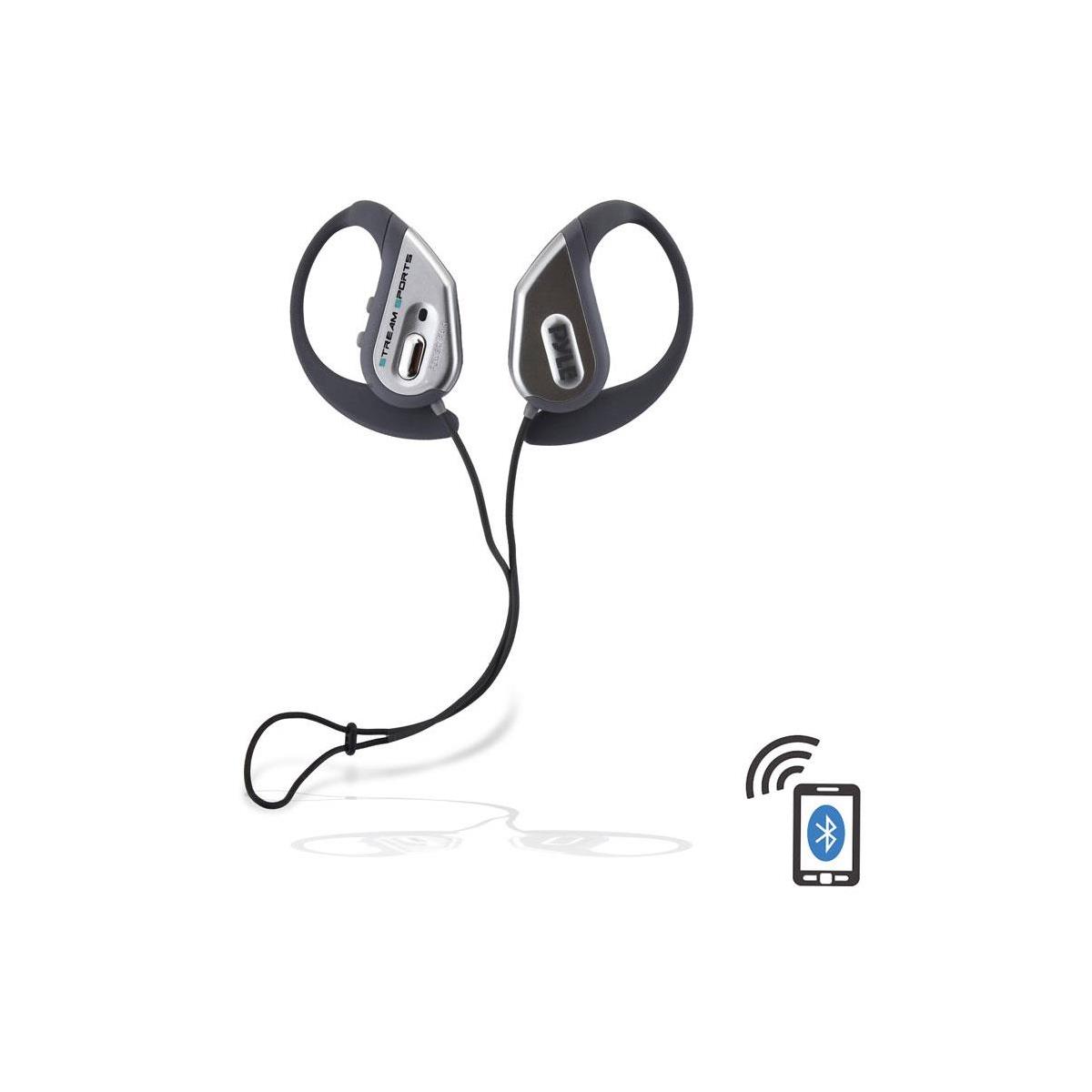 Image of Pyle PWBH18 Bluetooth Sports Headphones with Built-In Mic
