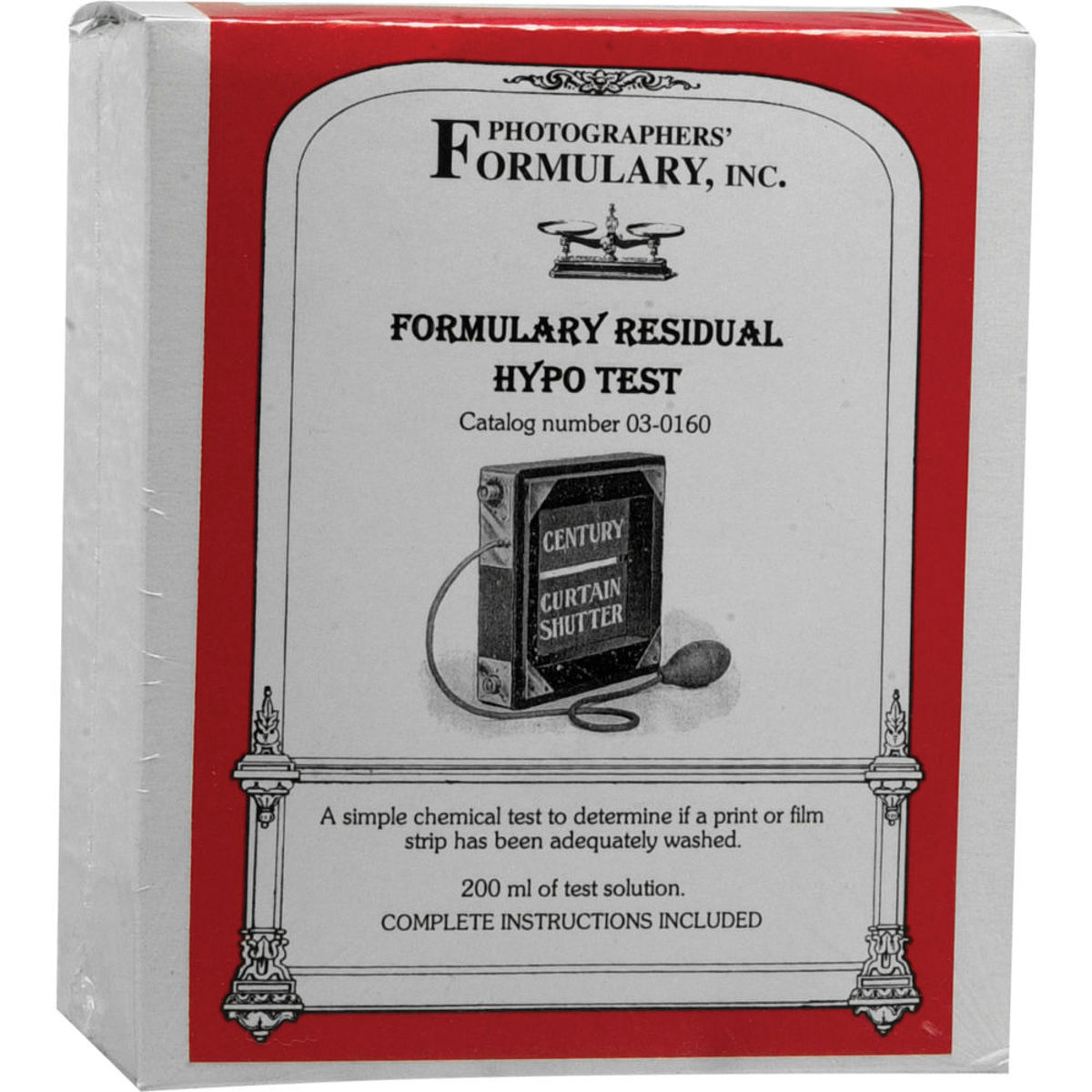 

Photographers' Formulary Residual Hypo Test