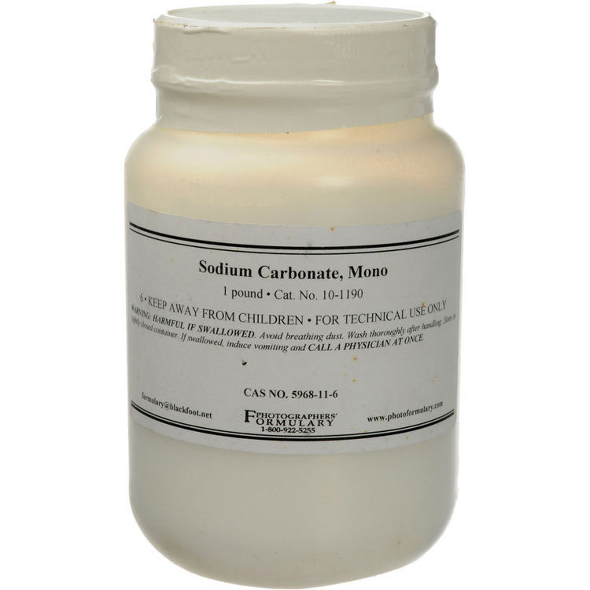 

Photographers' Formulary 10g Sodium Carbonate, Monohydrate