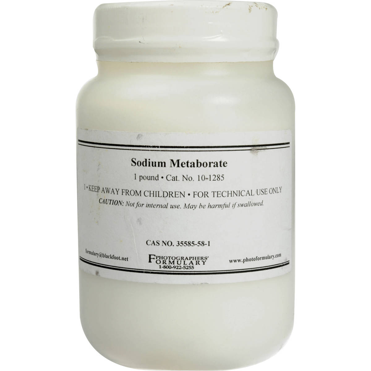 

Photographers' Formulary Sodium Metborate (Balanced Alkali) - 1 pound #101285