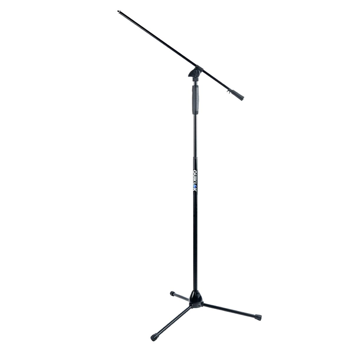 

Quik Lok A-989 Tripod Base Boom Mic Stand, One-Hand Clutch Height Adjustment