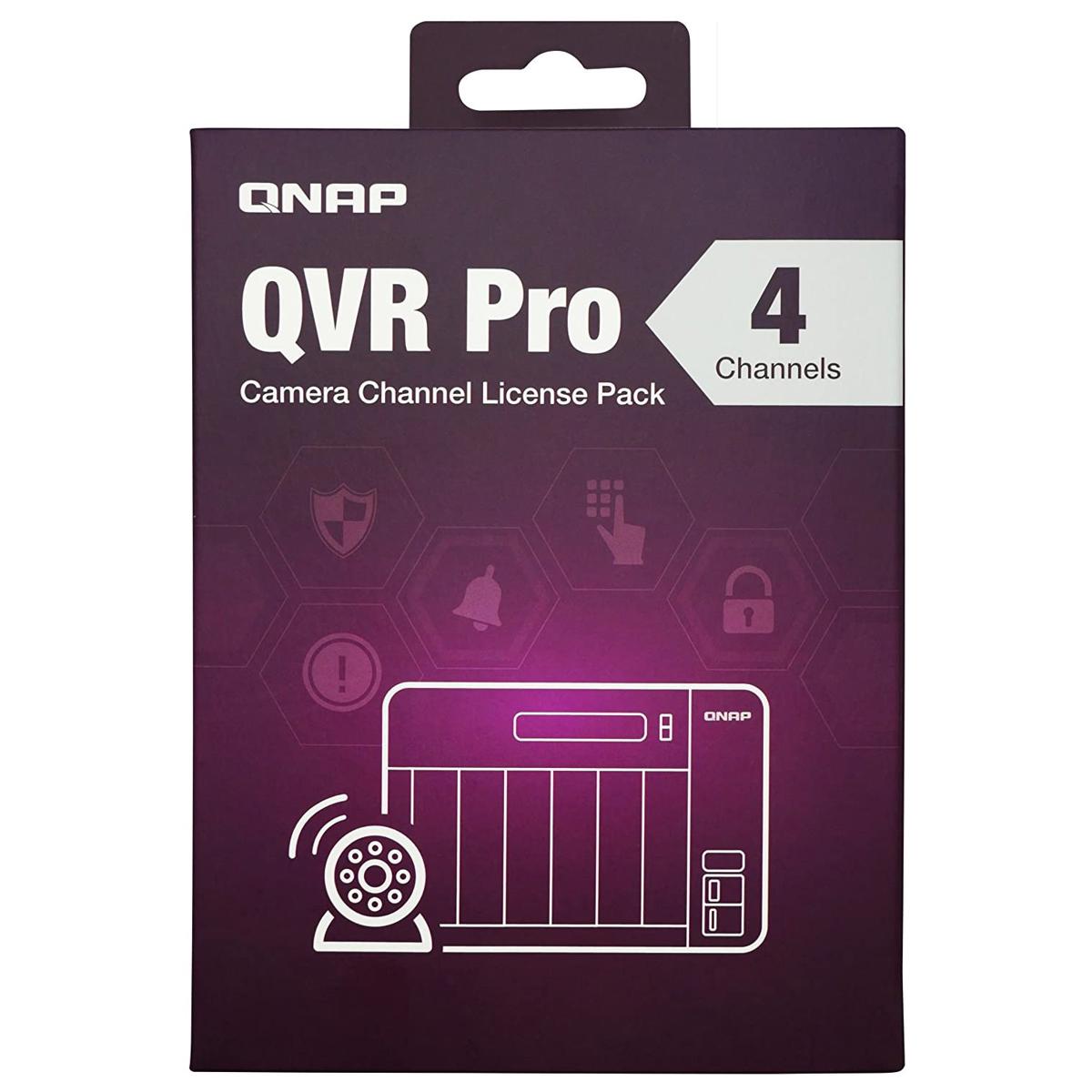 

QNAP Qnap 4 Channel License for QVR Pro (QVR Pro Gold is Required)