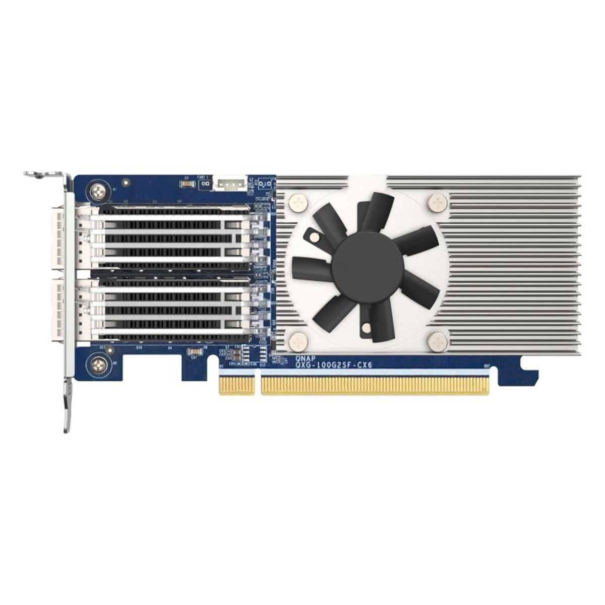 

QNAP Qnap QXG-100G2SF-CX6 Dual-Port QSFP28 100GbE Network Expansion Card