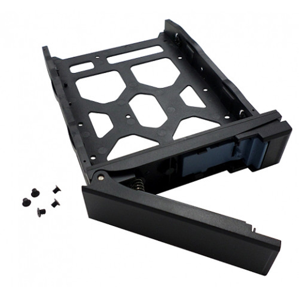 

QNAP Qnap TRAY-35-NK-BLK03 HDD Tray for 3.5" & 2.5" Drives without Key Lock, Toolless
