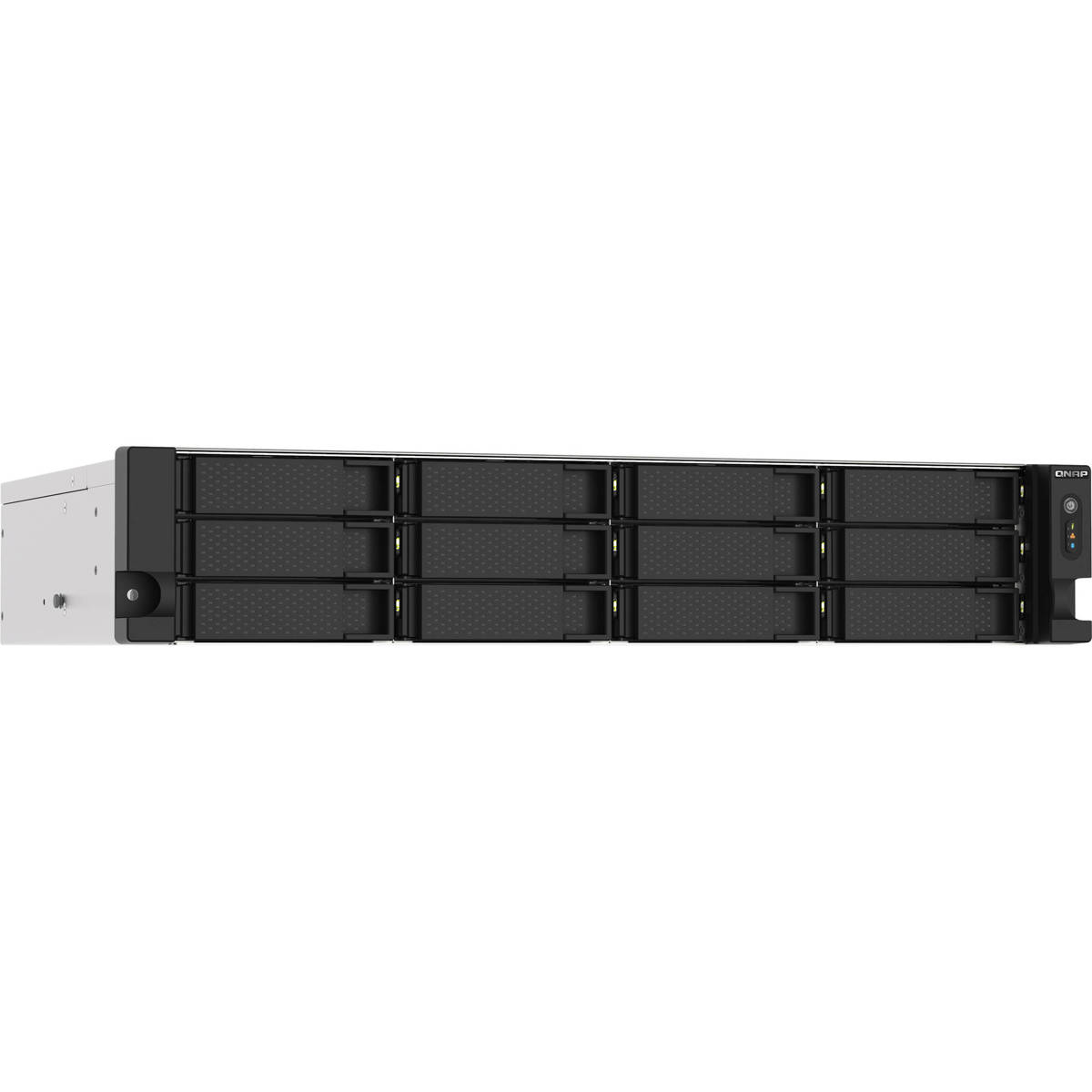 

QNAP Qnap TS-1253DU-RP 2U 12-Bay NAS, Celeron J4125 Quad-Core, 4GB RAM, Redundant PSU
