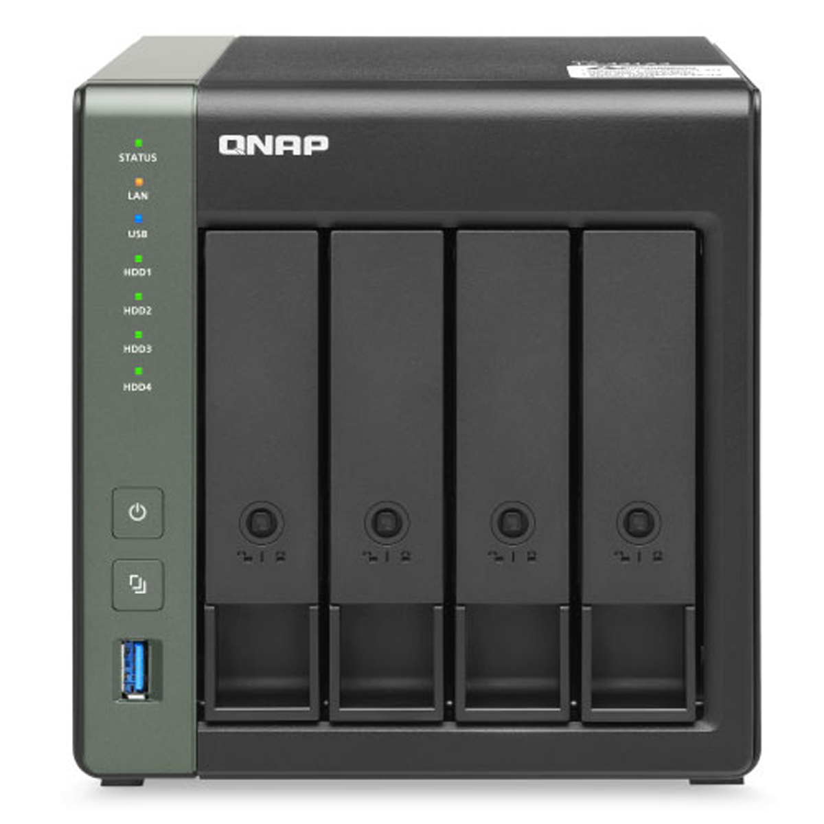 

QNAP Qnap TS-431X3 4-Bay NAS, Annapurna Alpine AL314 Quad-Core, 4GB RAM, 10GbE SFP+