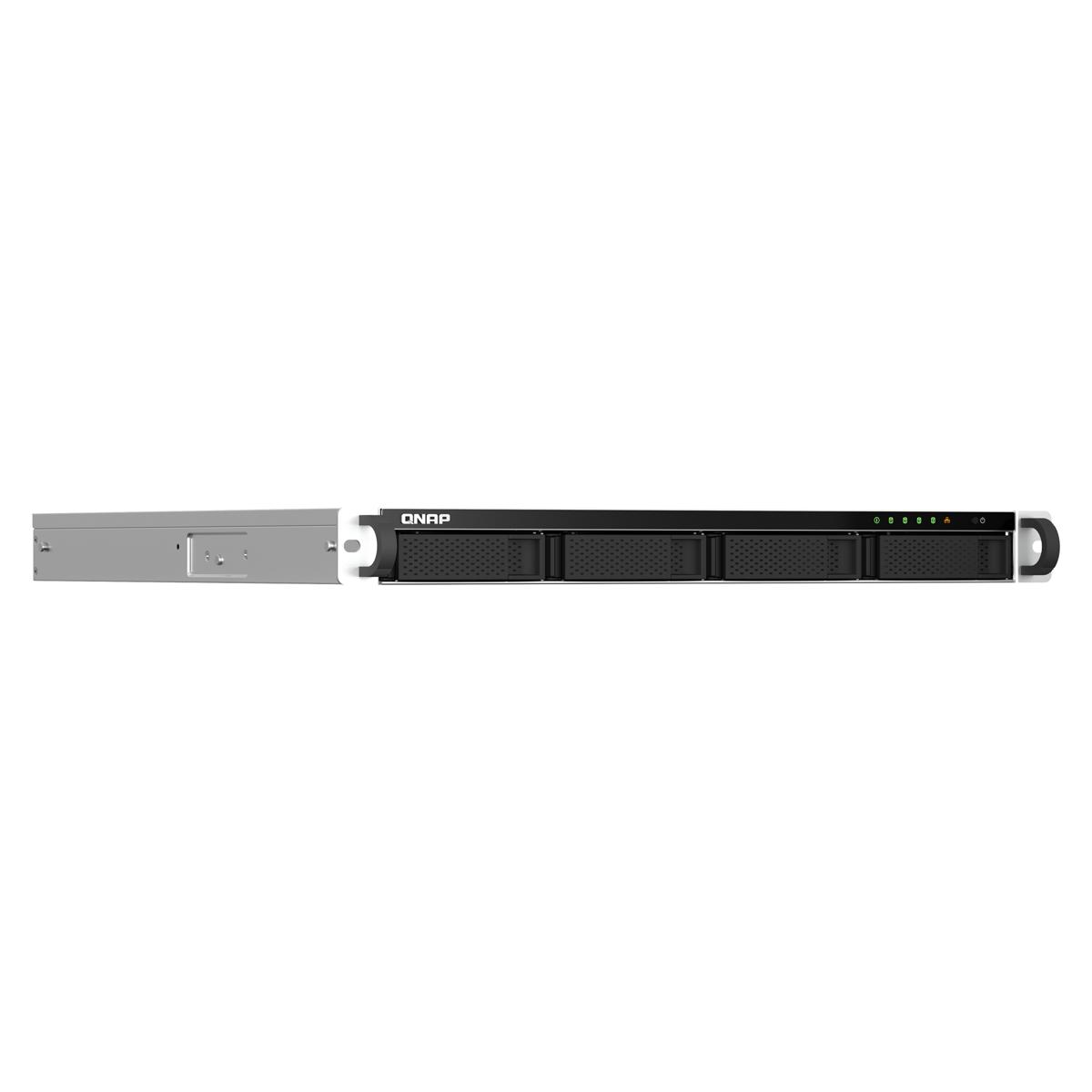 

QNAP Qnap TS-464U 4-Bay 1U Rackmount NAS/iSCSI IP-SAN, Redundant PSU