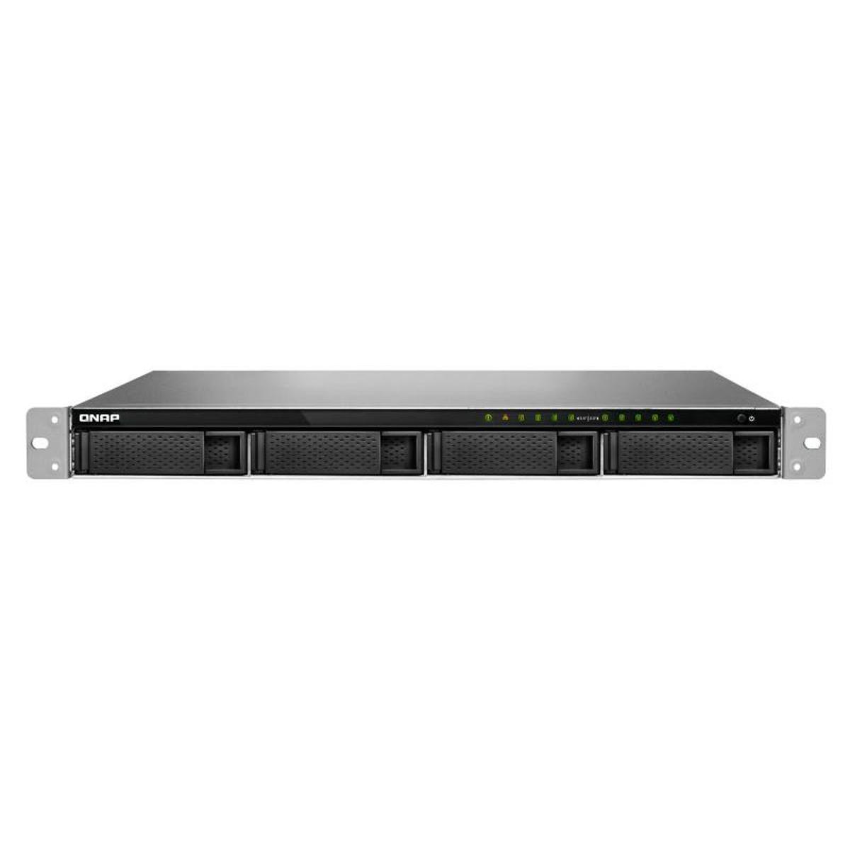 

QNAP Qnap TS-977XU-RP 1U 9-Bay NAS/iSCSI IP-SAN, AMD Ryzen 5 2600 6-Core, 8GB RAM
