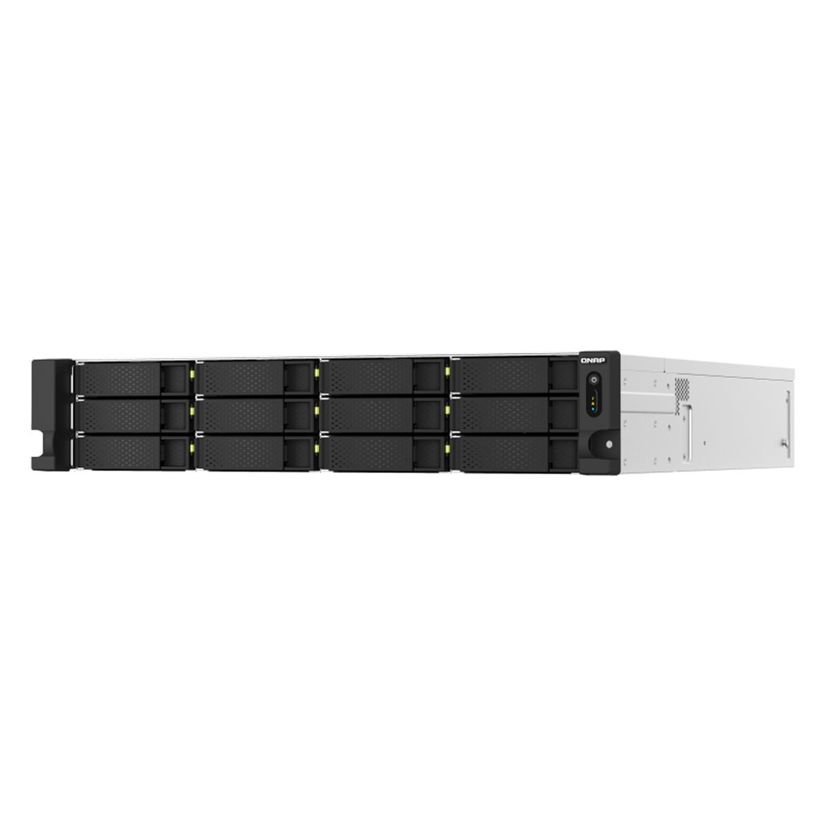 

QNAP Qnap TS-h1887XU-RP 18-Bay 2U Rackmount NAS/iSCSI Enclosure, Xeon E-2334 3.4GHz