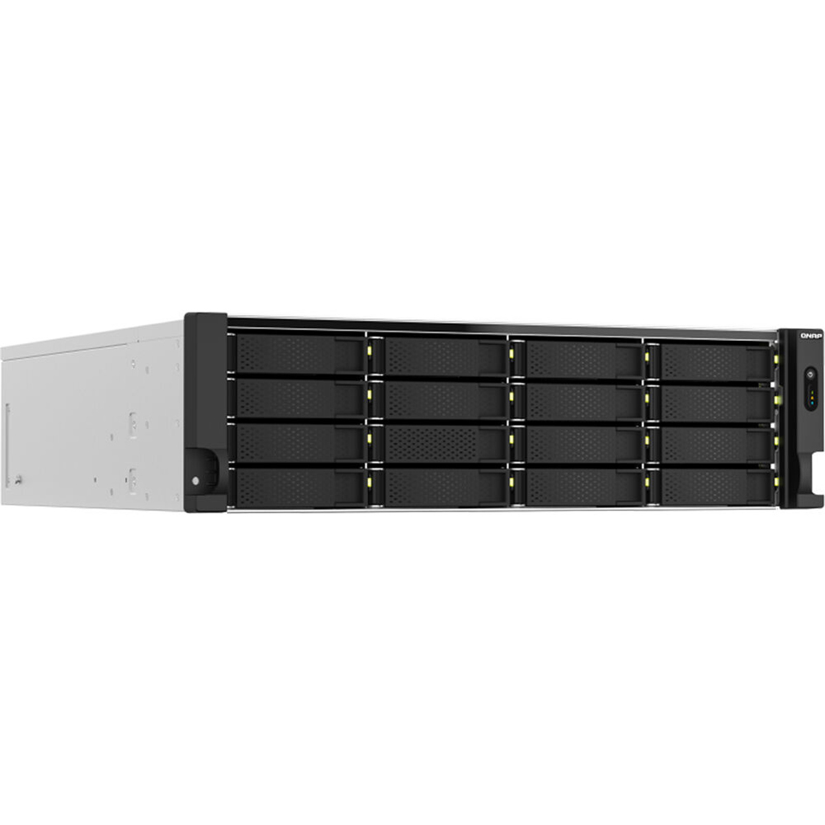 

QNAP Qnap TS-h2287XU-RP 22-Bay 3U Rackmount NAS/iSCSI Enclosure, Xeon E-2336 2.9GHz