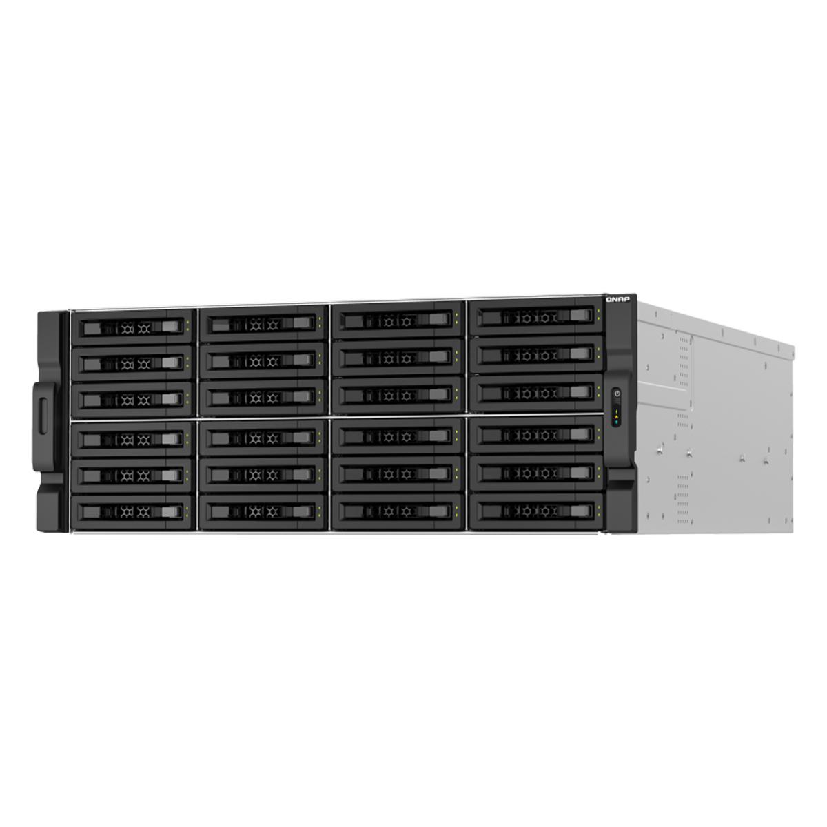 

QNAP Qnap TS-H3087XU-RP 30-Bay 4U Rackmount NAS/iSCSI Enclosure, Xeon E-2378 2.6GHz