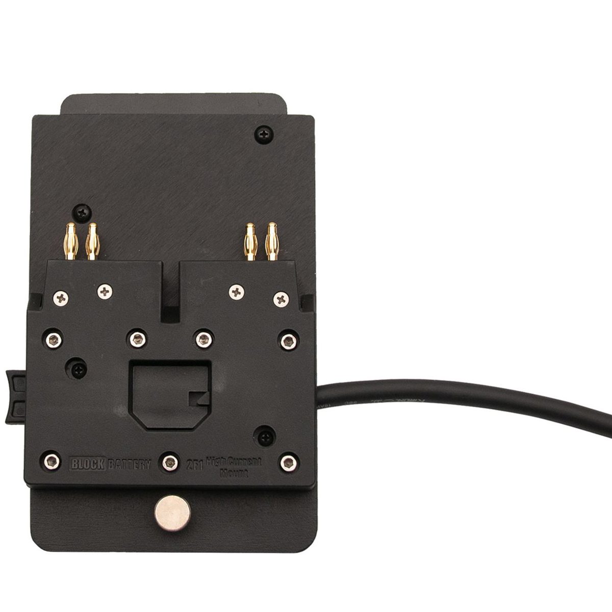 

Quasar Science K-Mount Battery Plate with Amphenol 4 Cable, Block Battery Mount