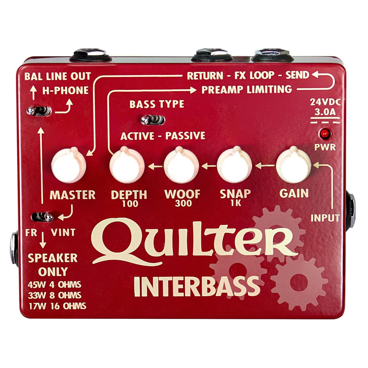 Image of Quilter Labs INTERBASS 45W Bass Amplifier