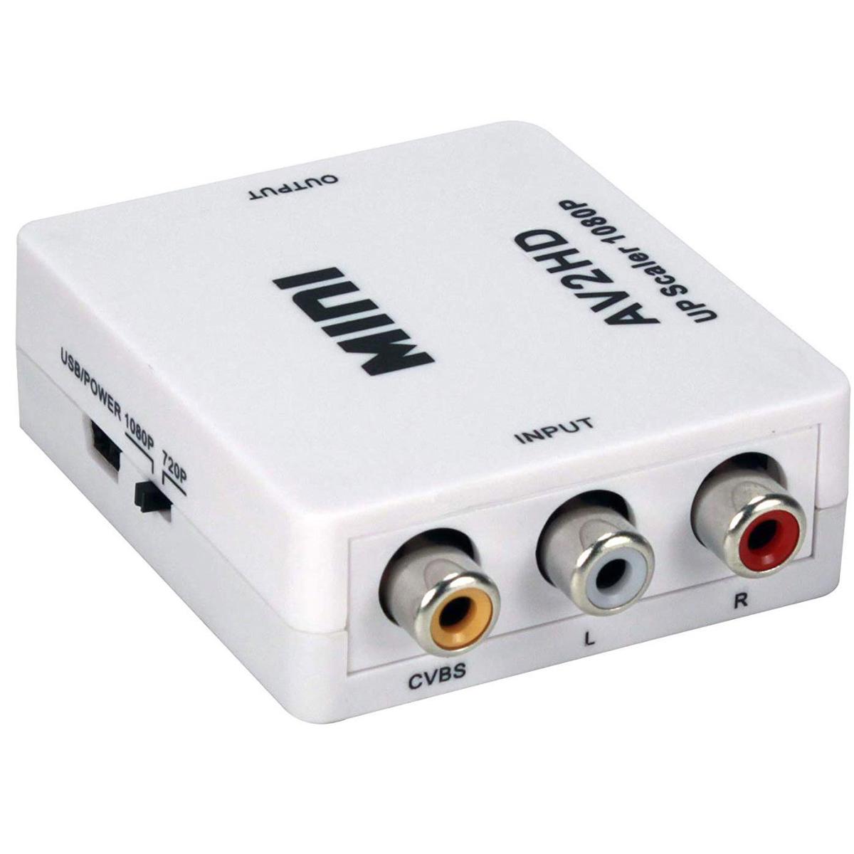 

QVS Composite Audio and Video to Digital HDMI Up-Converter