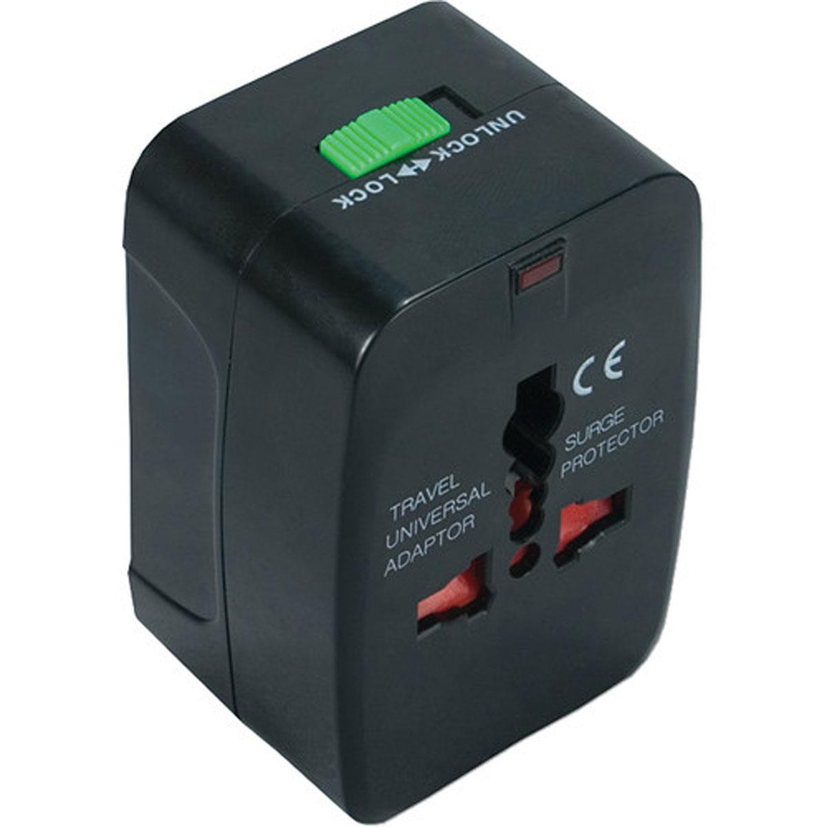 Image of QVS Premium World Travel Power Adapter Kit with Surge Protection