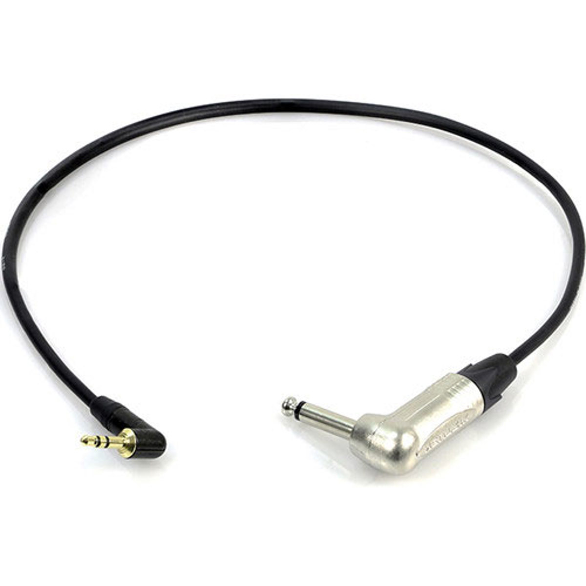 

Remote Audio 2' Unbalanced Adapter Cable with 3.5mm RA TS to 1/4" RA TS Plug