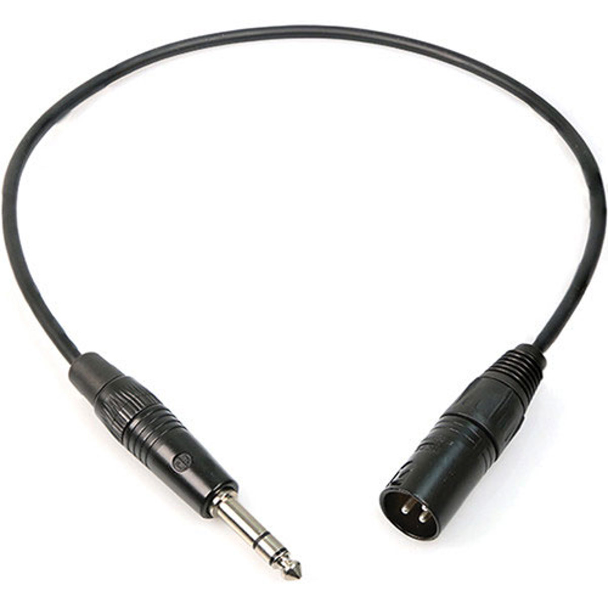 

Remote Audio 18" Balanced Adapter Cable with 1/4" TRS Plug to XLR3M Connector