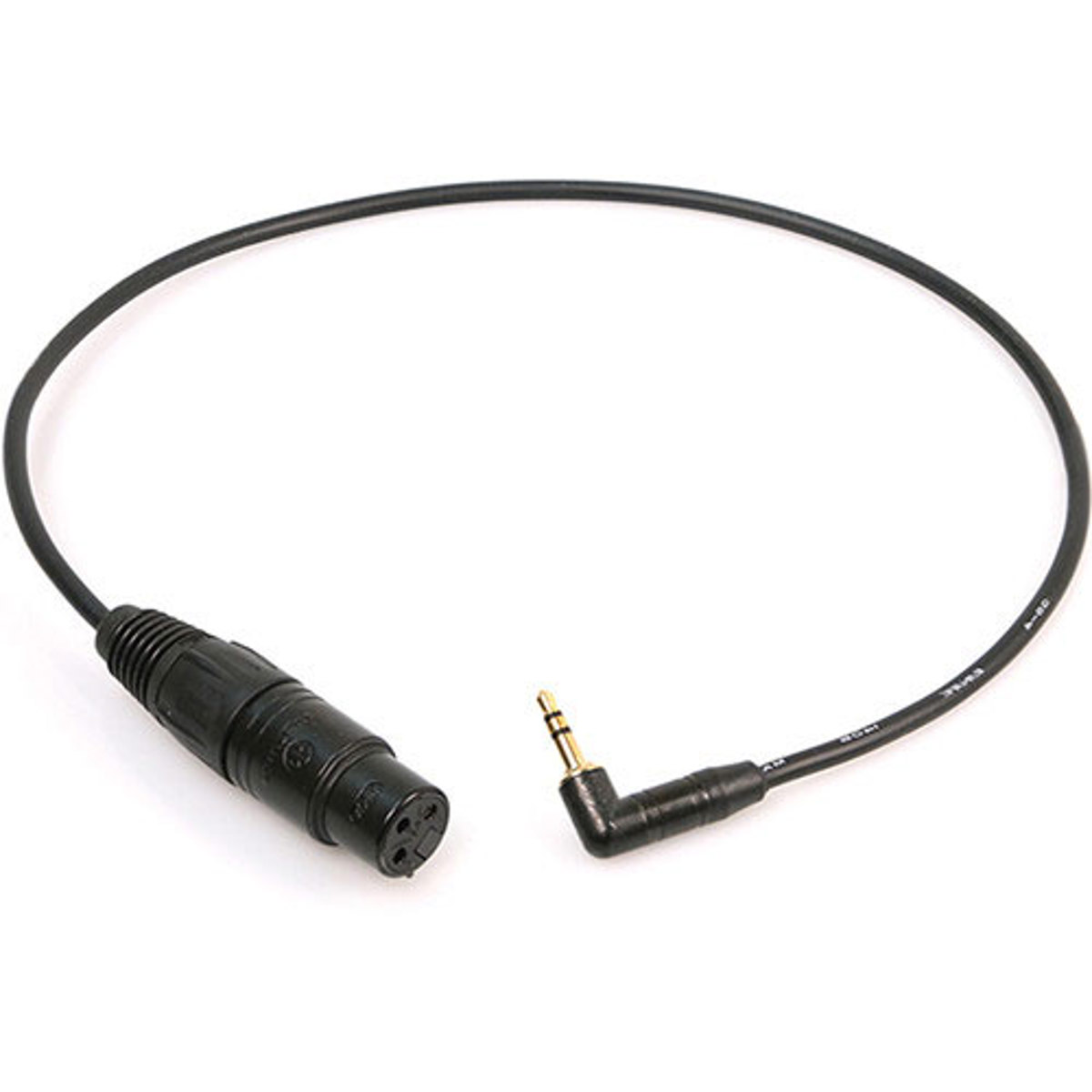

Remote Audio 18" Unbalanced Adapter Cable, XLR3F to 3.5mm RA TRS Plug