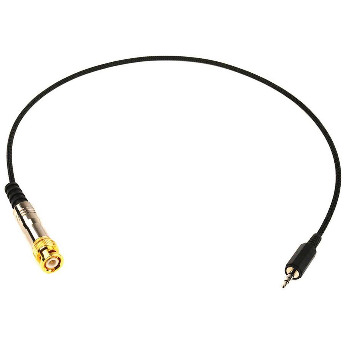 

Remote Audio 2' Timecode Input Cable, BNC Plug to 3.5mm TRRS Plug